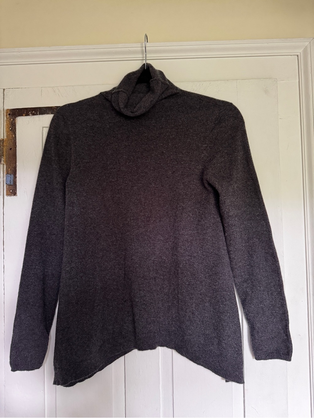 Brunello Cucinelli Charcoal Cashmere Turtleneck Sweater XS